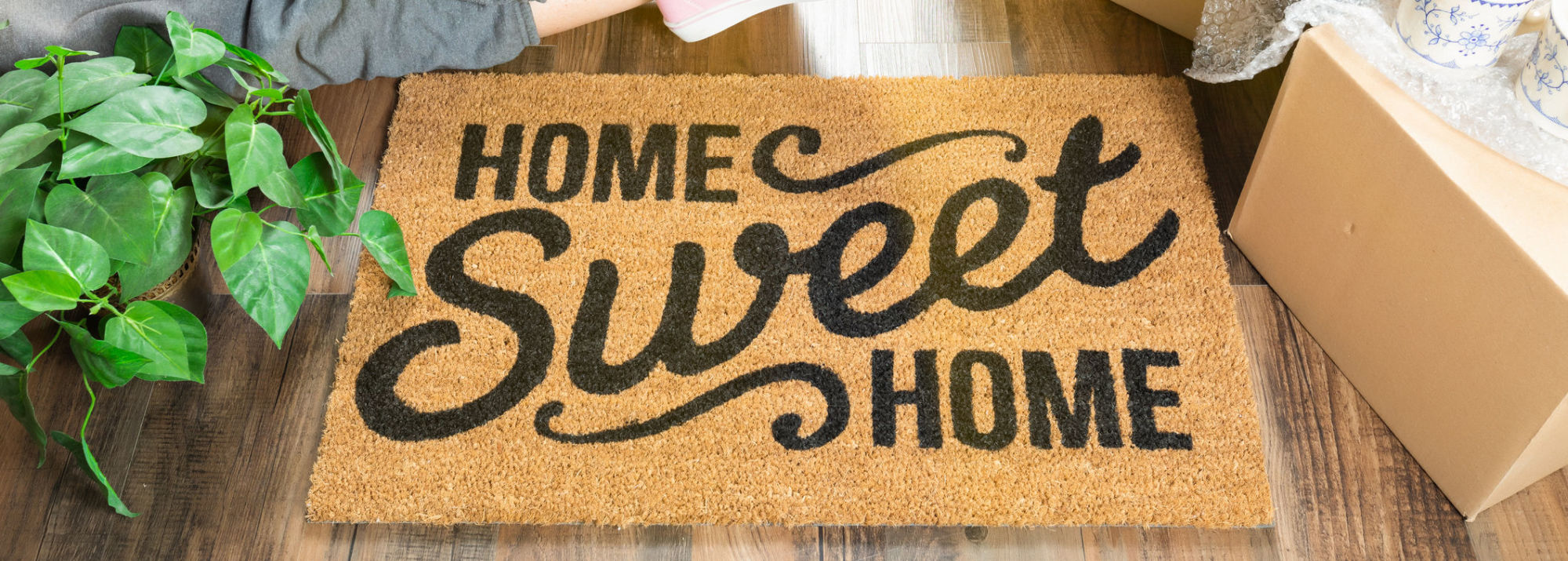 Home sweet home - deurmat