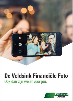 financiële foto brochure